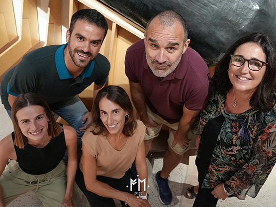 Josep Maria Feliu, Imma Galofré, Imma Badell, Arnau Martí i Iris Serra: administradors de la Festa Major de Vilafranca 2024