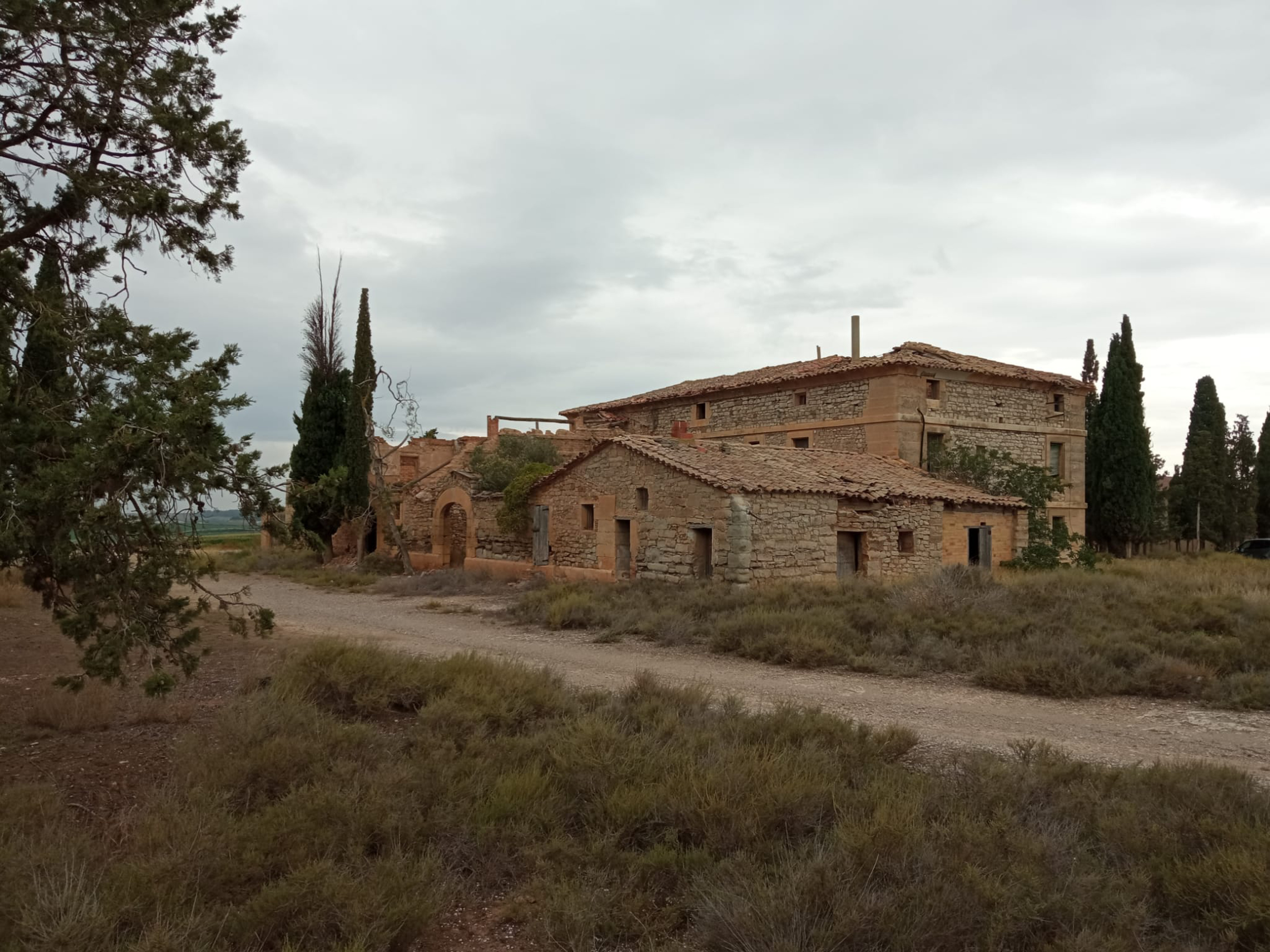 Salvem Cal Macià alerta que la meitat de la casa de Vallmanya ja s’ha esfondrat