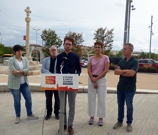 ERC demana un front comú de ciutat per trobar solucions urgents al ‘caos’ del transport públic a Vilafranca