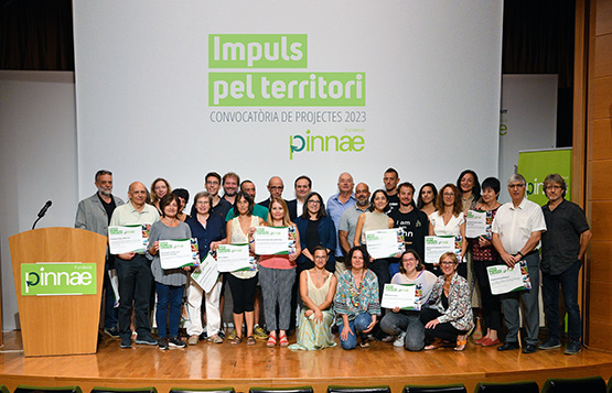 La Fundació Pinnae lliura els diplomes als Projectes seleccionats d’Impuls pel Territori