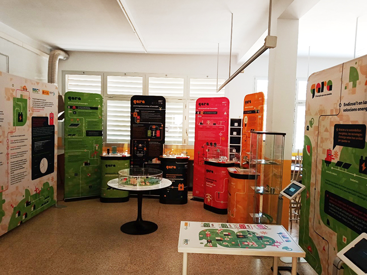L’Exposició “Gara i l’energia que ens envolta” arriba a l’INS Priorat i a l’Institut Escola Corbatera