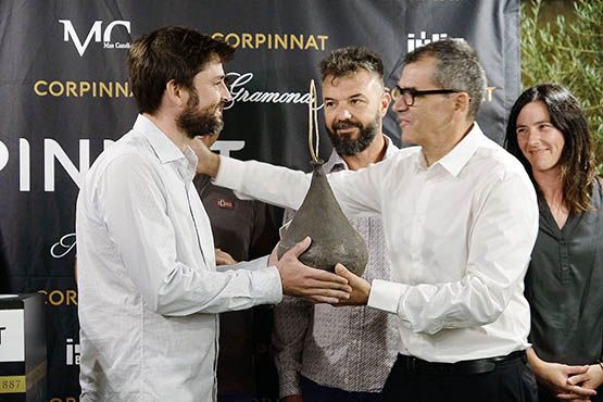 Xavier Gramona rep el distintiu de President Honorífic de Corpinnat a títol pòstum