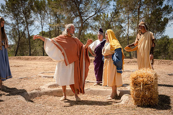 Tornen les visites teatralitzades a la Font de la Canya d’Avinyonet del Penedès