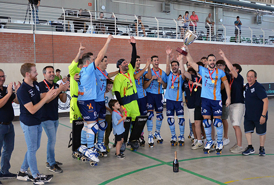 El Patí Vilafranca, campió de la Lliga Catalana Plata