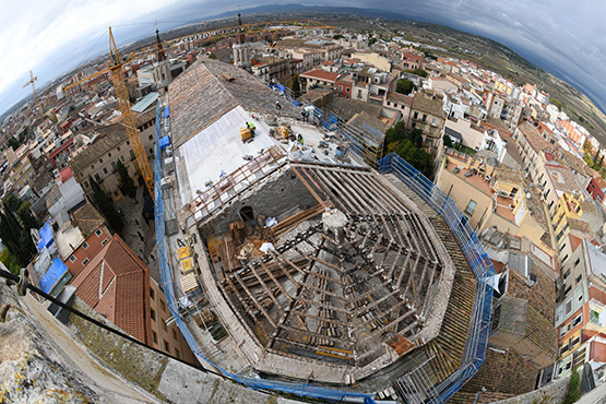 Junts  es compromet a impulsar la darrera etapa de restauració de la Basílica de Santa Maria