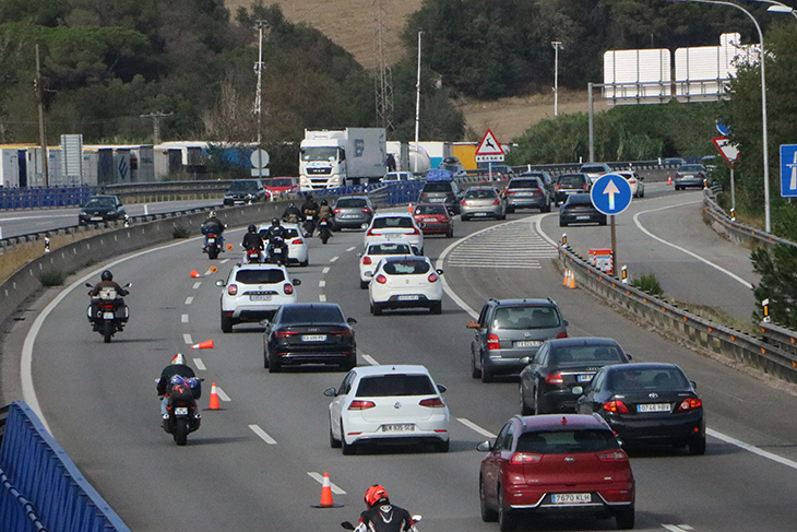 Les víctimes mortals a la carretera baixen un 7,3% els primers nou mesos de l’any respecte al 2022