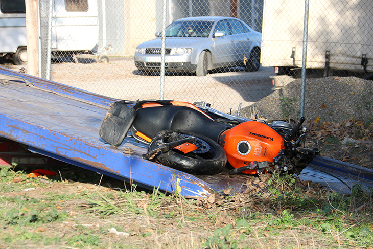Mor un motorista en una topada amb un turisme a l’LP-9221 a Lleida