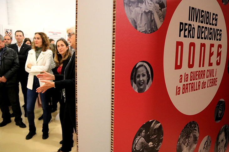 Una nova exposició del COMEBE posa el focus en les milicianes, infermeres i víctimes dones de la Batalla de l’Ebre
