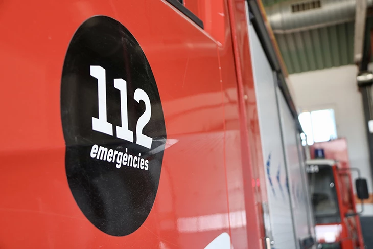 Els Bombers reben 51 avisos derivats del temporal de vent a tota Catalunya