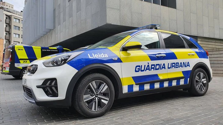 Detingut un home a Lleida per pegar a la seva parella dins d’un vehicle