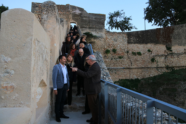 Tortosa recupera el pas de ronda medieval de les Muralles després de gairebé un any d’obres