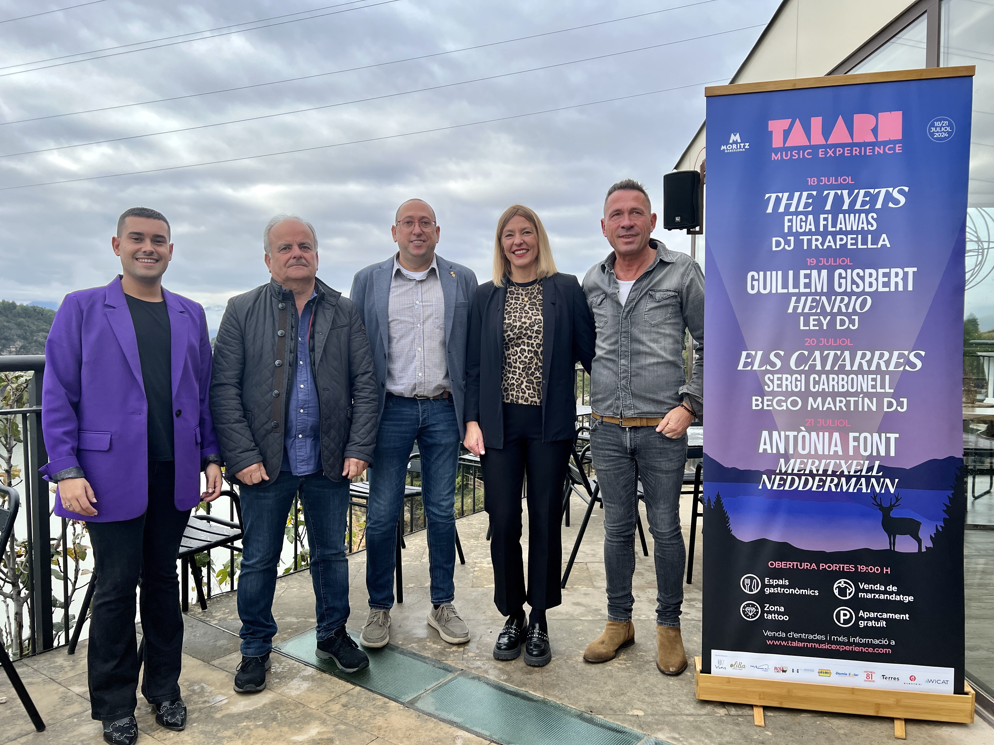 Antònia Font, Els Catarres, The Tyets i Guillem Gisbert, caps de cartell del festival musical Talarn Music Experience