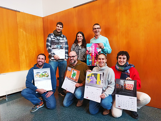El calendari d’Ampert 2024, dedicat a l’art al carrrer i als artistes murals