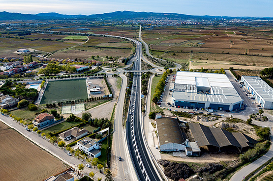 Obert un nou tram de 2+1 a l’Eix Diagonal, entre la variant de Vilafranca i Cabrera d’Anoia