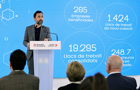 Catorze indústries de la vegueria Penedès es beneficiaran d’una línia d’ajuts de 3,2 milions d’euros de la Generalitat