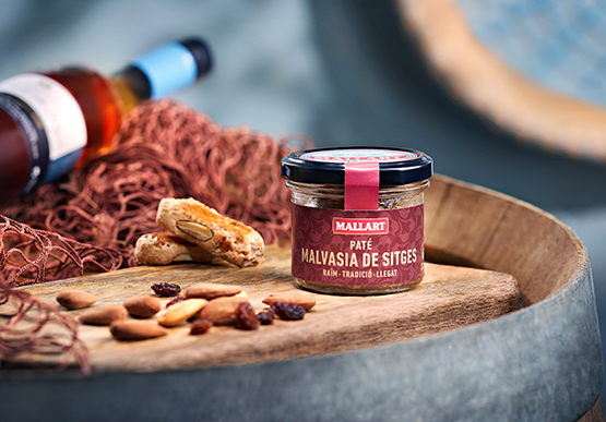 Mallart Artesans Xarcuters treu al mercat un nou i singular paté gurmet fet amb Malvasia de Sitges