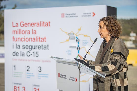 Les obres de millora de la funcionalitat i la seguretat de l’Eix Diagonal finalitzaran aquest desembre
