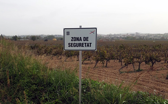 Vilafranca senyalitza la Zona de Seguretat de caça dels voltants del municipi