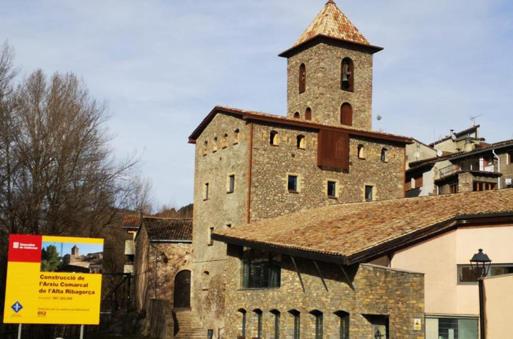 Subvenció de l’OSIC per a la rehabilitació del Palau Abacial com a seu de l’Arxiu Comarcal de l’Alta Ribagorça