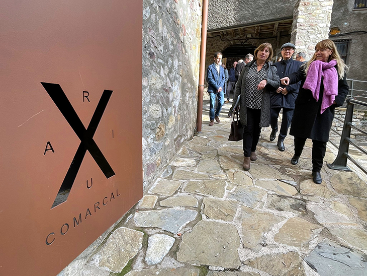Inaugurat el nou Arxiu Comarcal de l’Alta Ribagorça: “Són la memòria del país”