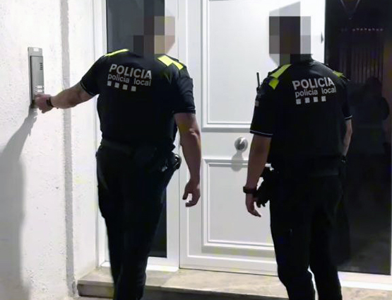 Tres detinguts a Vilafranca durant el cap de setmana per diferents delictes