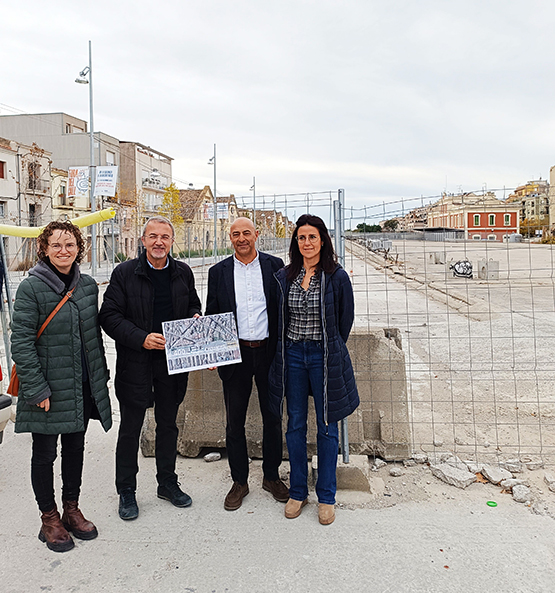 Junts Vilafranca demana al govern que obri el pàrquing de l’estació de tren, d’unes 400 places