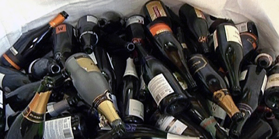 La recollida d’ampolles buides de cava de Sant Sadurní es deixa de fer