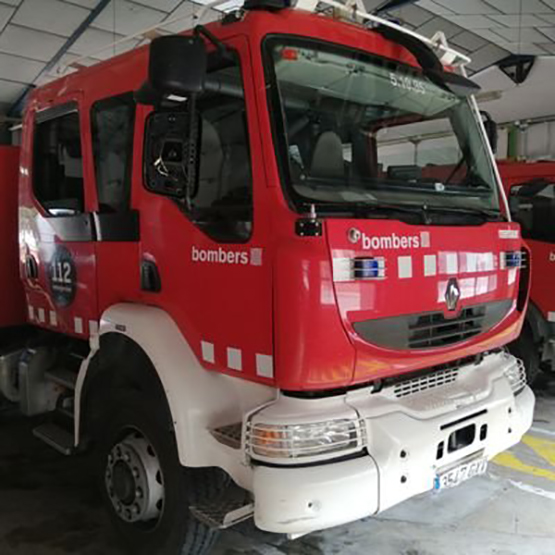Incendi en un pis de l’avinguda de Barcelona de Vilafranca