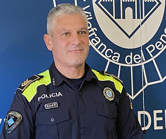 Joan Vich és el nou cap de la Policia Local de Vilafranca