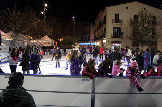 La pista de gel de Vilafranca finalment funcionarà amb aigua no potable i s’inaugurarà demà dissabte