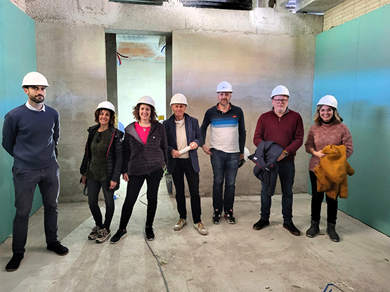 Les obres de l’Ateneu de Sant Sadurní ja estan a la seva fase final i podrien estar enllestides a principis del 2024