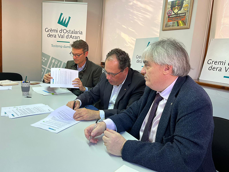Empresa i el Gremi d’Hostaleria de la Val d’Aran acorden mesures per facilitar la incorporació de personal al sector