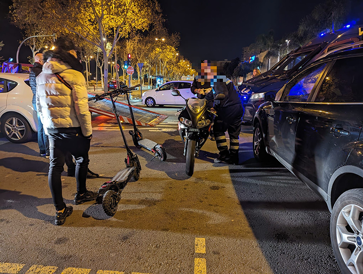 64 identificats, un investigat i diversos vehicles immobilitzats en un operatiu a la zona d’oci nocturn de Badalona
