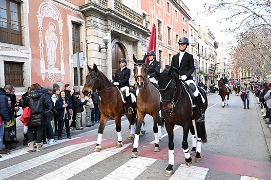 Bon ambient i participació en els Tres Tombs de Vilafranca del Penedès