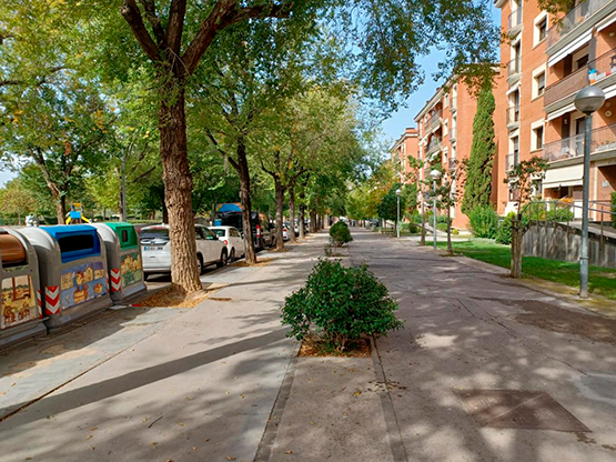 Reurbanització i millora integral de les voreres de l’avinguda de Catalunya
