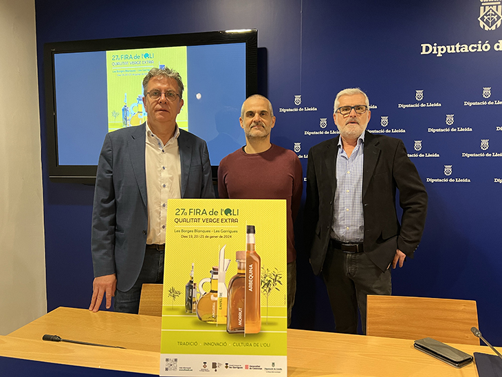 La 27a edició de la Fira de l’Oli de les Borges Blanques comptarà amb 39 productors d’arreu del país