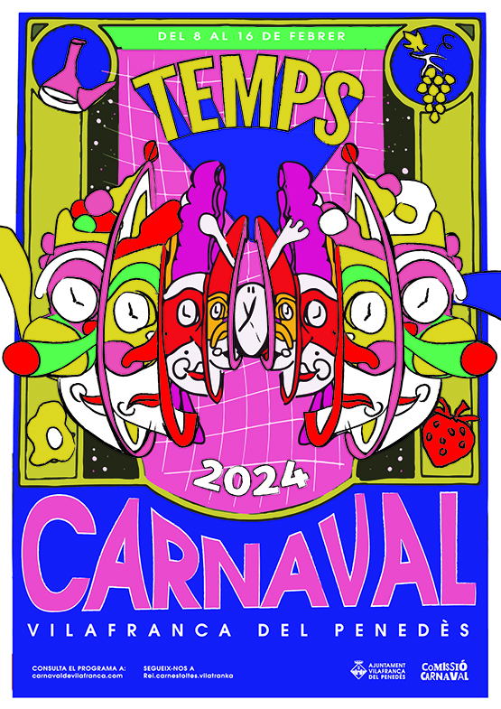 Una trentena de colles participaran al Carnaval de Vilafranca, que no tindrà música sexista
