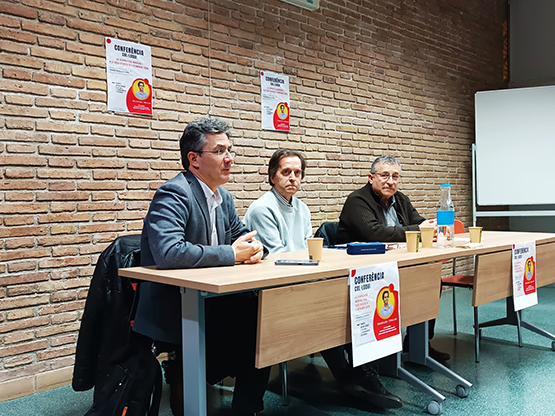 El professor i economista Francesc Trillas va parlar ahir a Vilafranca dels efectes de la geopolítica mundial a l’economia local