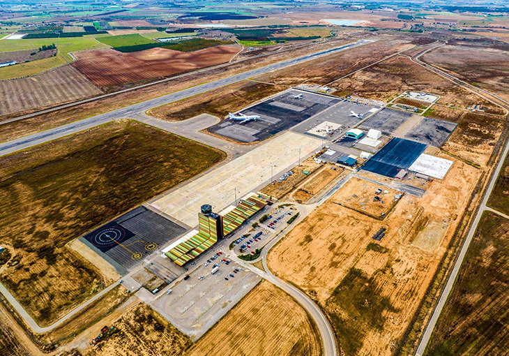 Primer pas per convertir l’aeroport Lleida-Alguaire en un hub d’energia verda de referència a Europa