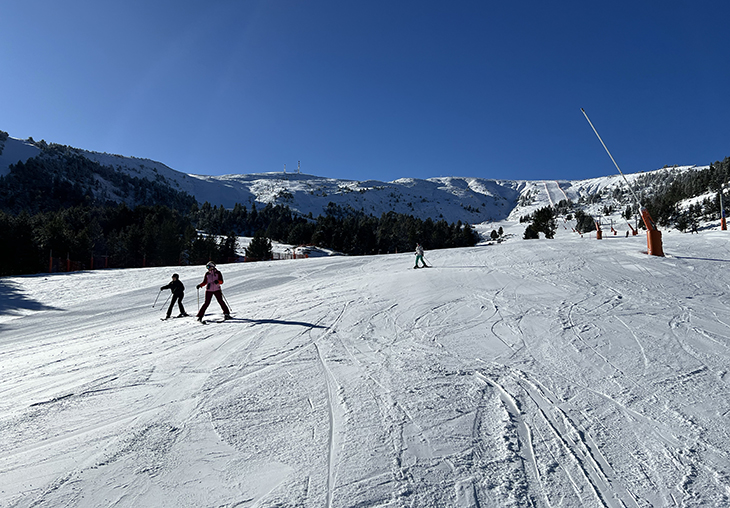 Les nevades deixen un bon registre d’esquiadors a les pistes de FGC durant el cap de setmana de carnaval