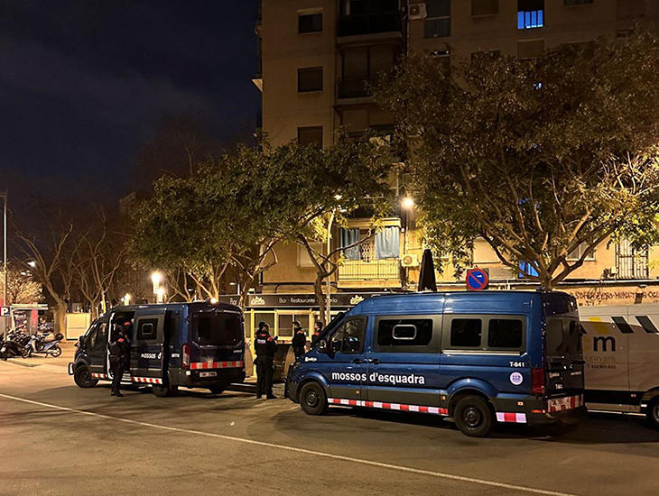 Dispositiu dels Mossos en marxa contra diverses xarxes dedicades al tràfic de drogues a l’àrea de Barcelona