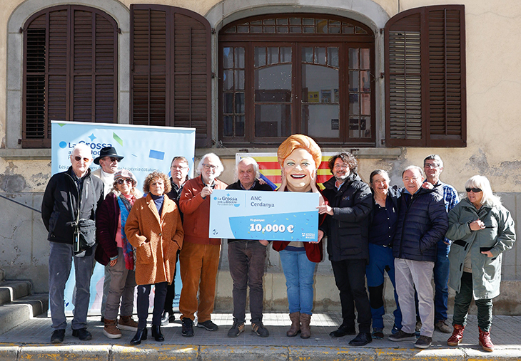 ANC Cerdanya rep el tercer premi de la promoció comercial de La Grossa amb La Dooble dotat amb 10.000 euros