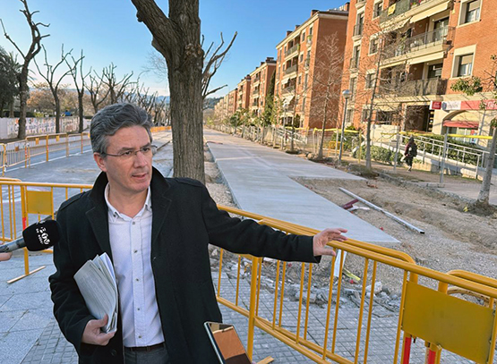 Les obres de l’avinguda Catalunya estaran acabades per les Fires de Maig