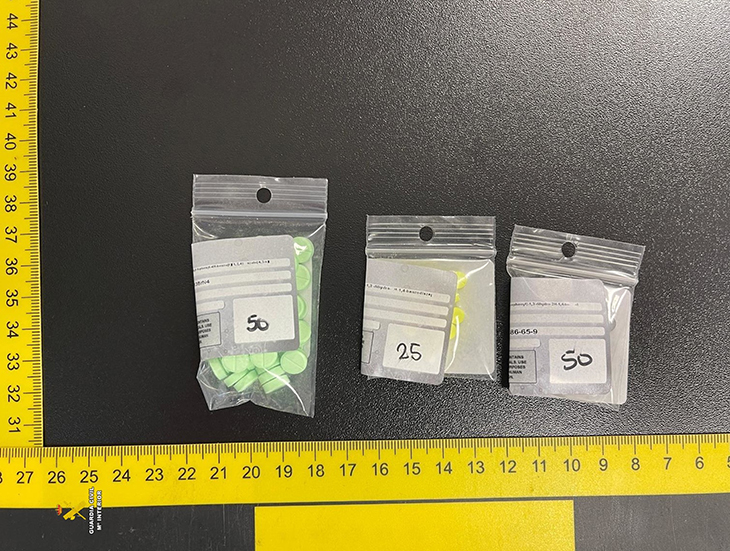 Interceptades 127 pastilles d’èxtasi enviades des d’Holanda a través d’una empresa de missatgeria de Constantí