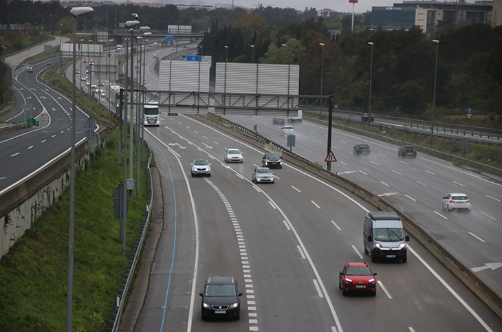 Més de 114.000 vehicles han tornat a l’àrea metropolitana en l’operació retorn de Setmana Santa, el 19,4% dels previstos