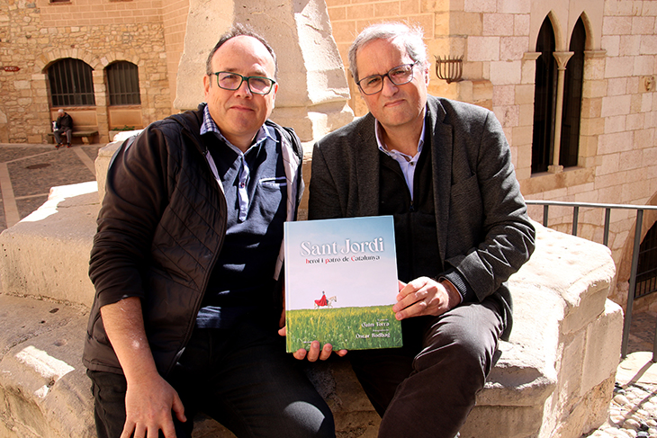 Torra reivindica Sant Jordi: “Quan esculls un guerrer com a patró envies un senyal molt clar: un poble disposat a tot”