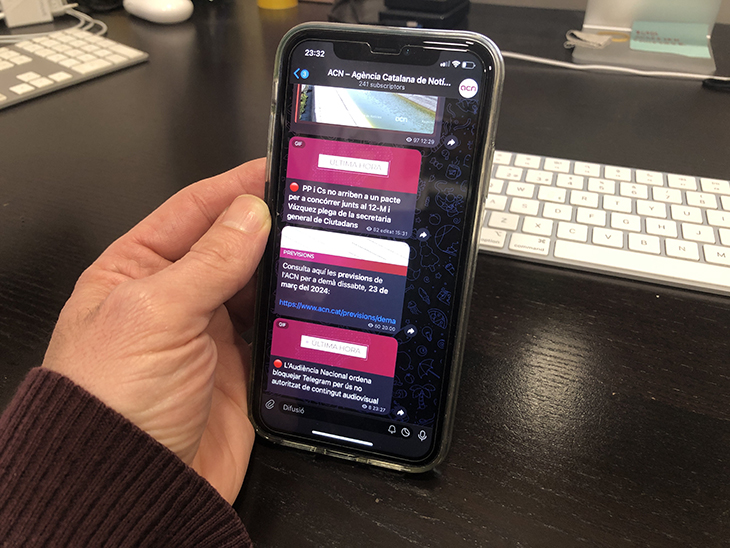 L’Audiència Nacional ordena bloquejar Telegram per ús no autoritzat de contingut audiovisual