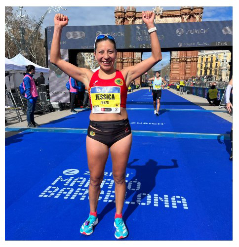 Jessica Tipan (Esportiu Penedès) campiona de Catalunya a la Marató de Barcelona