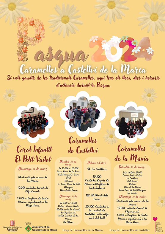 Les caramelles arriben un any més a Castellví de la Marca