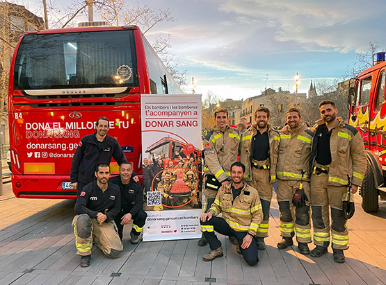 Prop de 100 persones van donar sang ahir a Vilafranca
